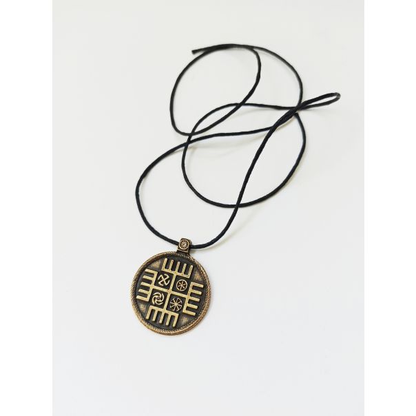 ROD - Ogrlica RUKE BOGA, boja mesinga - ROD000015