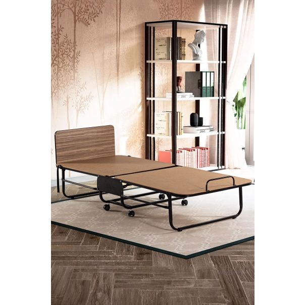 HANAH HOME Sklopivi krevet 80x190cm Katlanir, braon - EP3057728