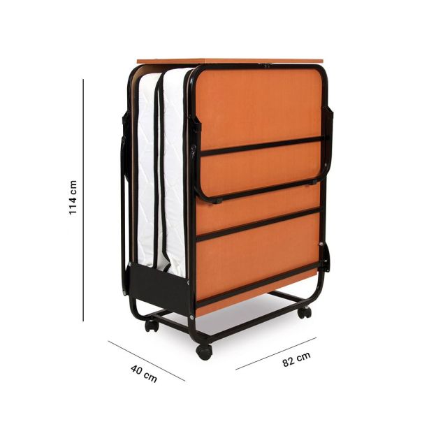 HANAH HOME Sklopivi krevet 80x190cm Katlanir, braon - EP3057728