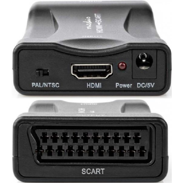 NEDIS HDMI na SCART adapter, VCON3461BK, 1.2 Gbps, crna - 42630