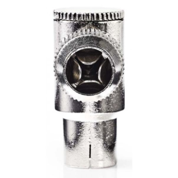 NEDIS Koaksijalni konektor IEC, CSGP40925ME, pod uglom od 90 stepeni, 7mm, metal, 1kom - 42634