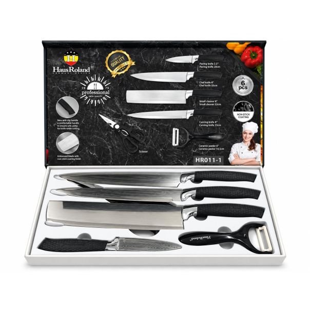 MKS Set kuhinjskih noževa HausRoland HR011-1 – 6 delova - EP3264980