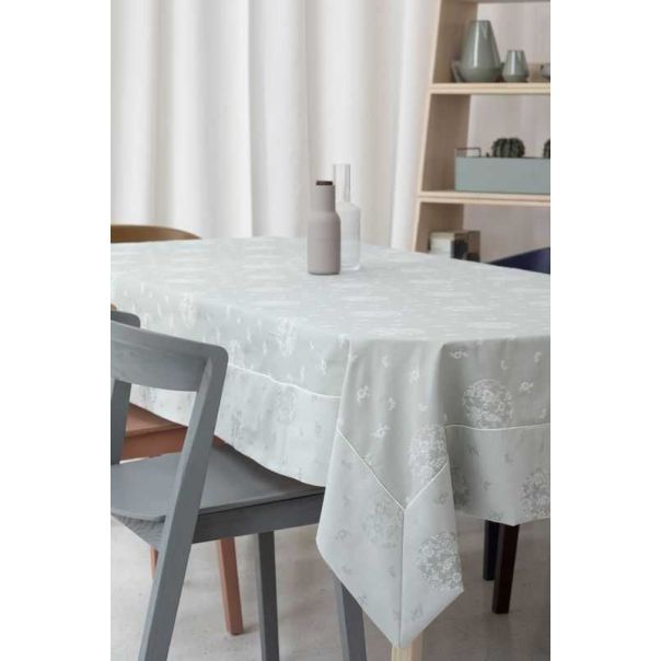STEFAN Stolnjak Safir 140x140cm zeleni - 484-zelena