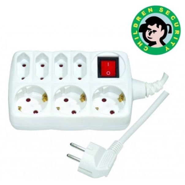 MIT.EL Produzni kabl sa 7 uticnica - 42823