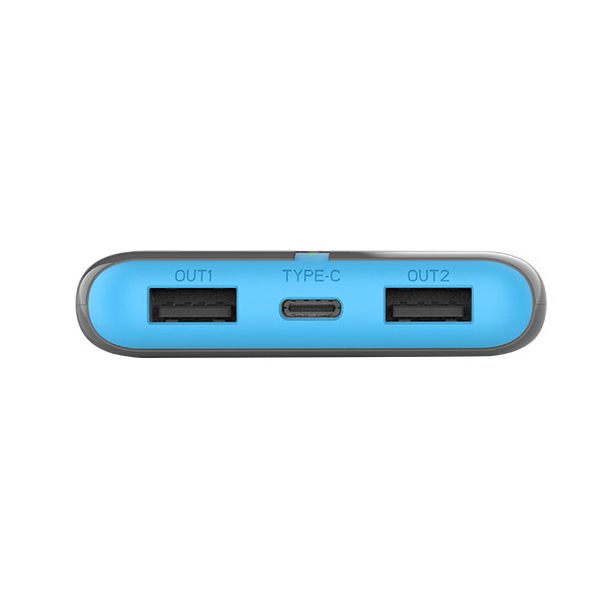 XWAVE Power bank GoEnergy, 10000mAh, siva/plava - EP3061028