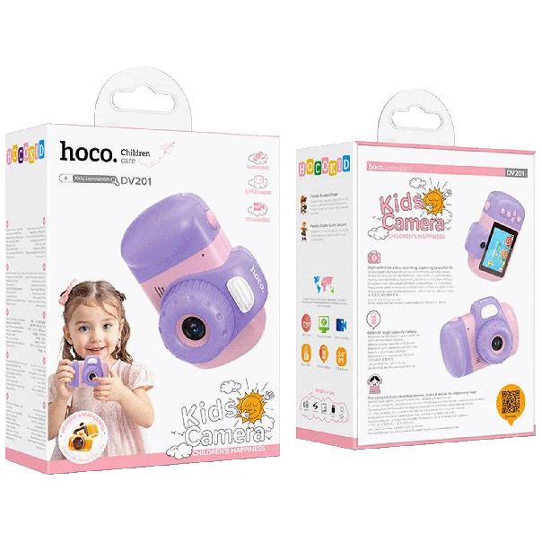 hoco. Dečija kamera, DV201, roza - 48521