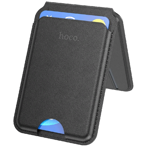 hoco. Kožni novčanik MagSafe - GT3, držač za iPhone, magnetni, crna - EP2138763