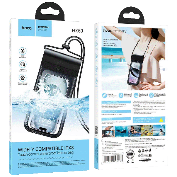 hoco. Torbica za telefon, univerzalna, vodootporna, IPx8 - HX50 - EP2138769