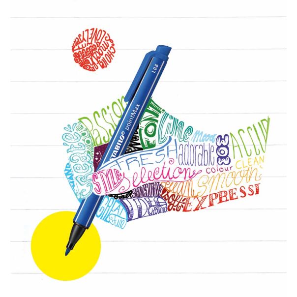 STABILO Fineliner PointMax, set 1/15 - 488-15-01
