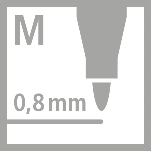 STABILO Fineliner PointMax, set 1/15 - 488-15-01