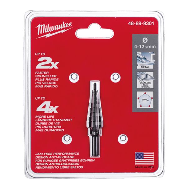 MILWAUKEE Stepenasta burgija 4-12mm - 48899301