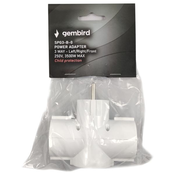 GEMBIRD SPG3-B-0 T razvodnik 3 uticnice - 42920