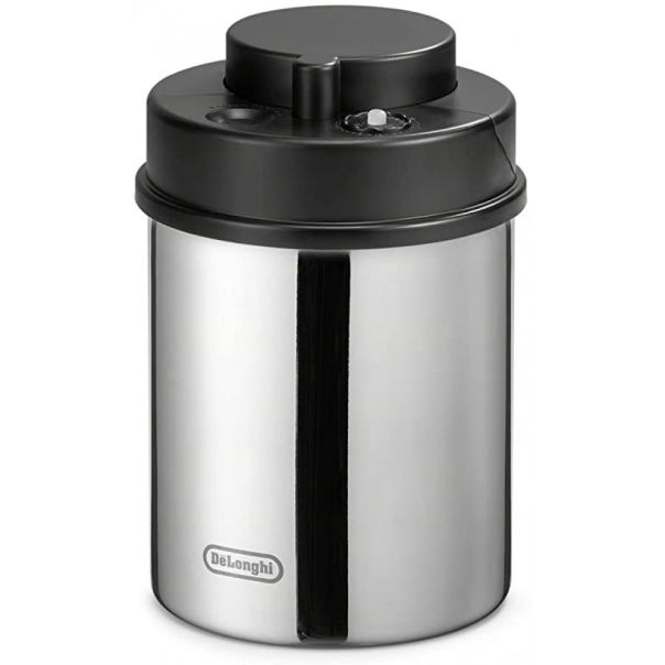 DELONGHI stainless steel vakumska posuda za očuvanje svežine kafe u SIVOJ boji - 5513284421