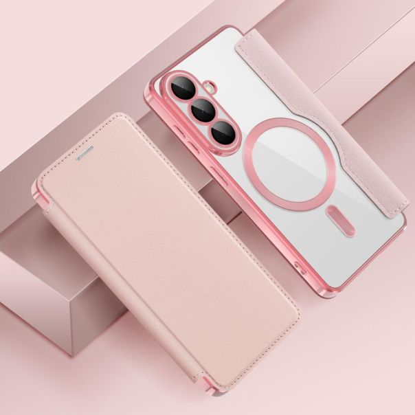 Maska za Samsung S941B Galaxy S26 roze Magsafe Lux Bi Fold - 225559