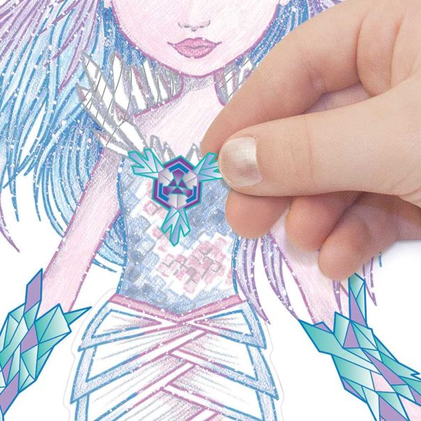 NEBULOUS STARS Kreativni blok za crtanje s metalnom folijom -Iceana - 490034
