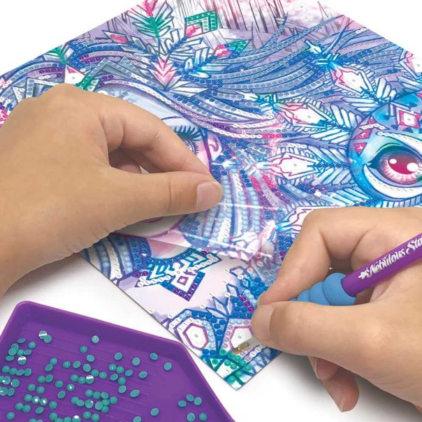 NEBULOUS STARS Kreativni set - Kreiraj ledeni svet sa mikro dijamantima - 490078