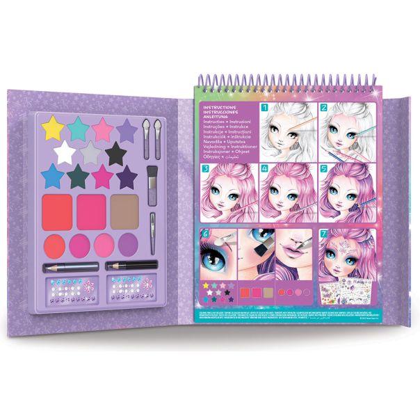 NEBULOUS STARS Kreativni set za umetničko šminkanje Cristalia - 490131