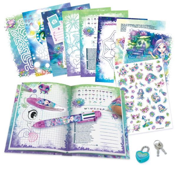 NEBULOUS STARS Kreativni deluxe set Tajni dnevnik Nenuphia - 490136