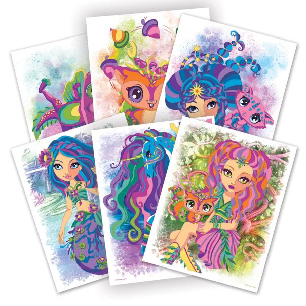 NEBULOUS STARS Bojanka oboj po brojevima Nenuphia - 490137