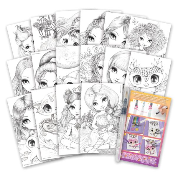 NEBULOUS STARS Bojanka akvarel sa belim listovima - 490139