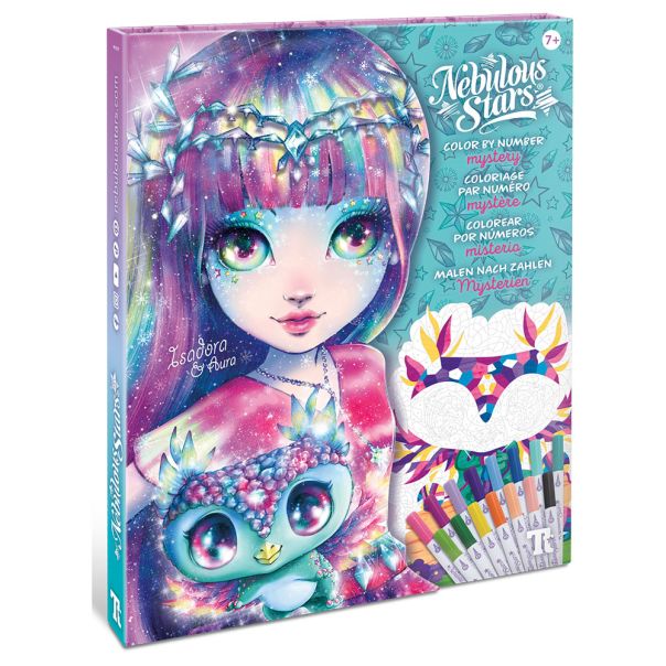 NEBULOUS STARS  Bojanka oboj po brojevima Mystery 11382 - 490169