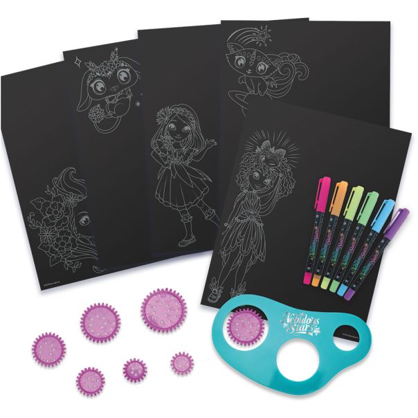 NEBULOUS STARS Kreativna bojanka sa šablonima 11383 - 490170