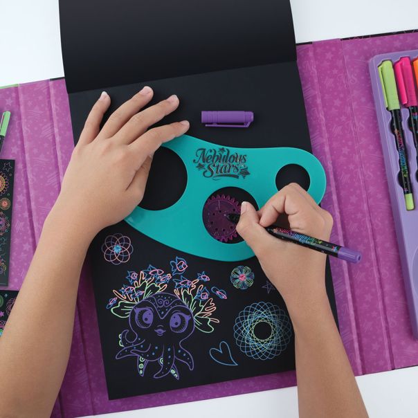 NEBULOUS STARS Kreativna bojanka sa šablonima 11383 - 490170