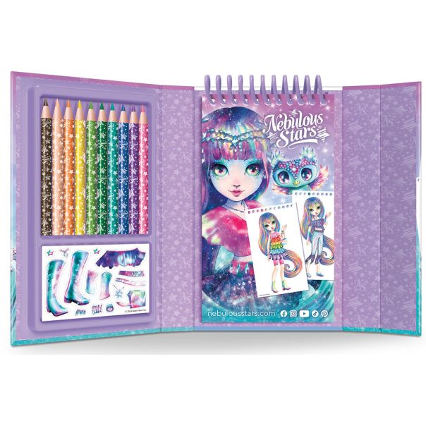 NEBULOUS STARS Kreativna bojanka Dizajner za poneti Isadora 11450 - 490171