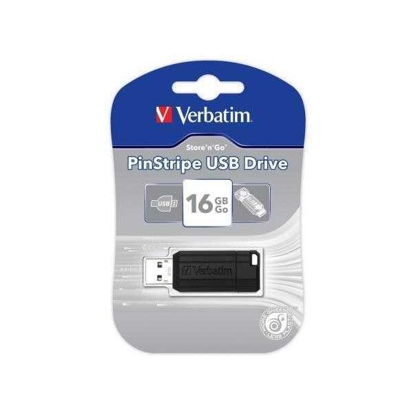 VERBATIM USB flash memorija Pinstripe 16GB (49063) - 49063