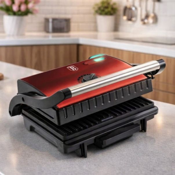 BERLINGER HAUS Grill toster BH-9060S, bordo - EP3221196