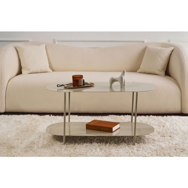 HANAH HOME Klub sto Shb-014-B, siva - 491CRT1168