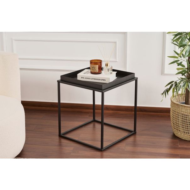 HANAH HOME Klub sto Shb-018, crna - 491CRT1169