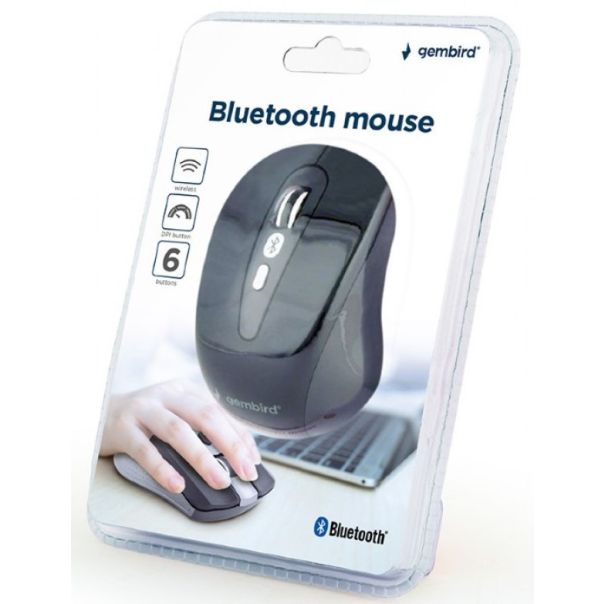 GEMBIRD MUSWB-6B-01 Bezicni BLUETOOTH mis opticki USB - 20194-1