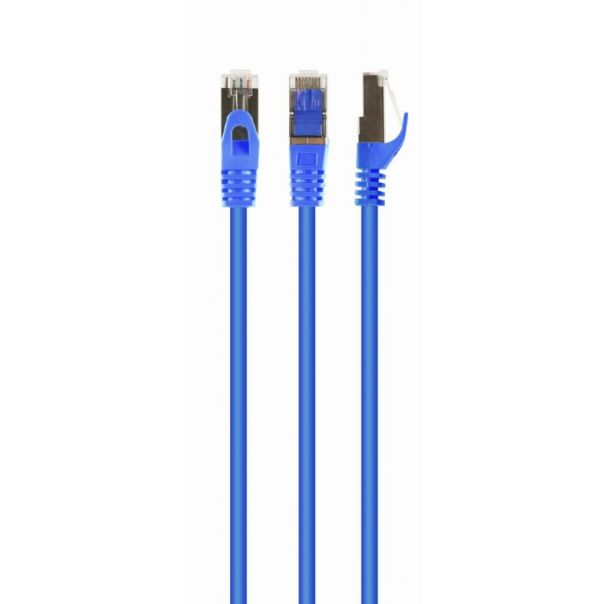GEMBIRD PP6-1M/B Mrezni kabl, CAT6 FTP Patch cord 1m blue - 43028