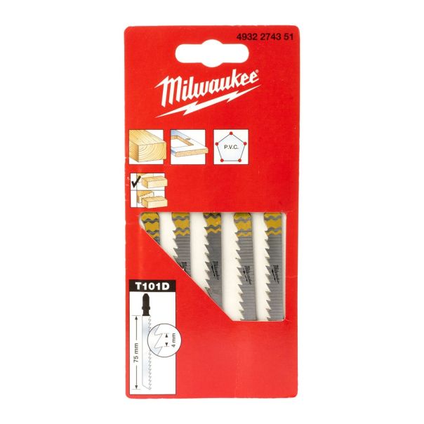 MILWAUKEE Testerice za drvo 75mm set 5/1 - 4932274351