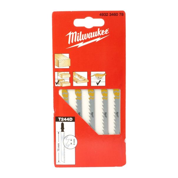 MILWAUKEE Testerice za drvo i PVC 75mm x 4mm 5/1 - 4932346078