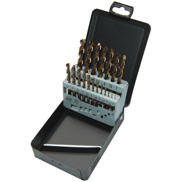 MILWAUKEE Burgije kobaltne 1-10mm HSS-CO set 19/1 - 4932352470