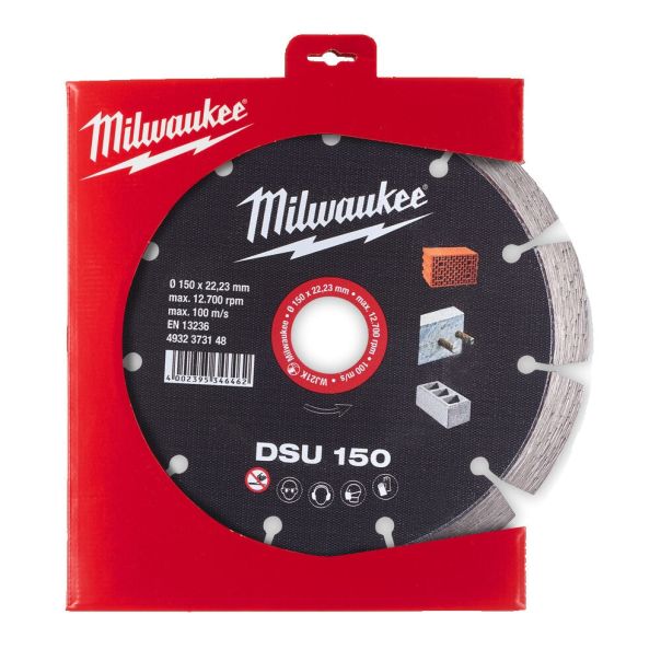 MILWAUKEE Dijamantski rezni disk za šlicerice DSU150 - 4932373148