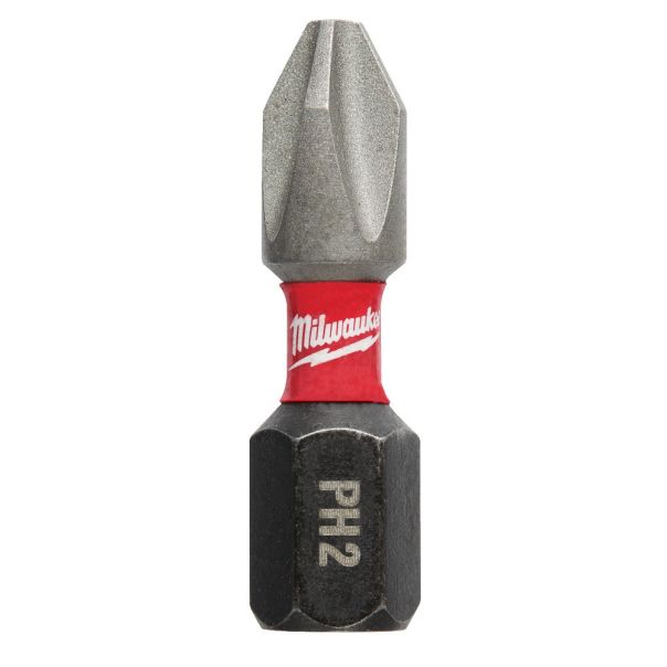 MILWAUKEE Udarni bitovi PH SHOCKWAVE ojačani 1/4