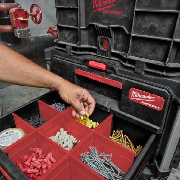 MILWAUKEE Kofer sa dve fioke - PACKOUT 2 DTB - 4932472129