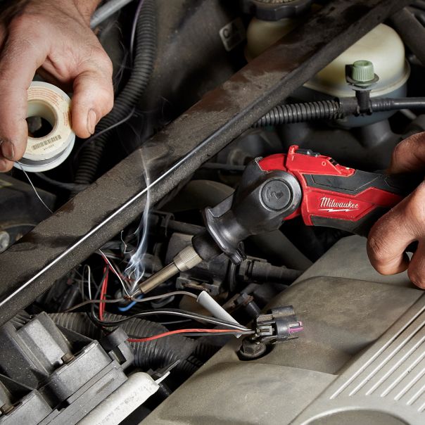 MILWAUKEE Aku. lemilica 12V 2Ah - M12SI-0, SOLO (bez baterije i punjača) - 4933459760