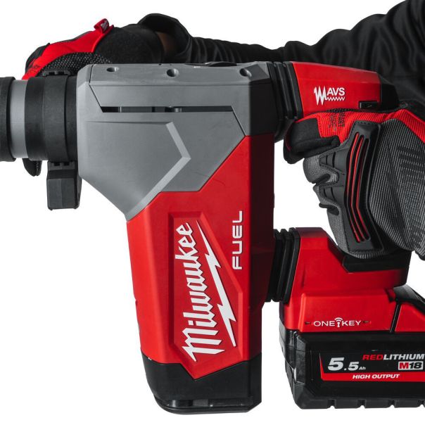 MILWAUKEE Aku. bušilica SDS+ 18V 2x5,5Ah 5J - M18ONEFHPX-552X - 4933478496