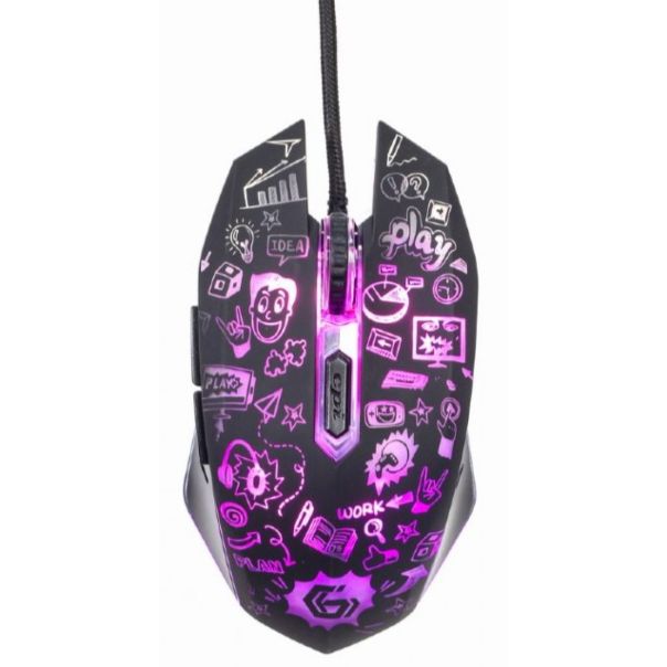 GEMBIRD MUS-6B-GRAFIX-01 LED Opticki mis 1200-3600Dpi - 43018