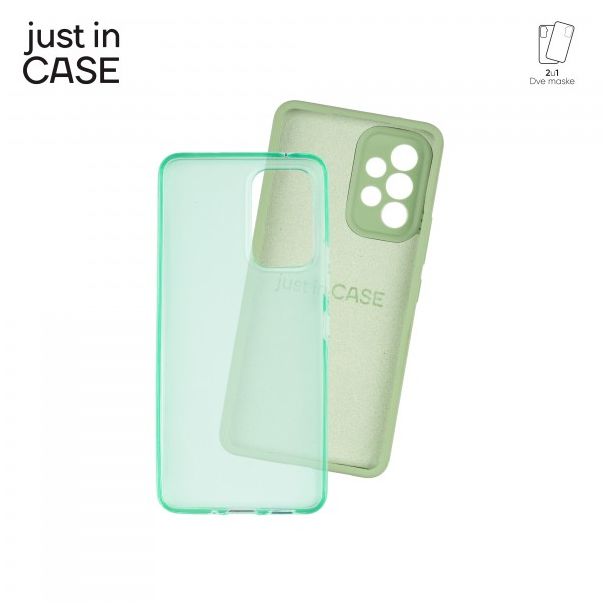 JUST IN CASE 2u1 Extra case MIX paket zeleni za A53 5G - MIX208GN