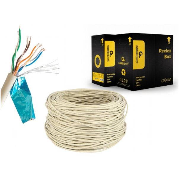 GEMBIRD FPC-5004E-L FTP cat.5E Indoor licnasti CCA kotur 305m - 2211
