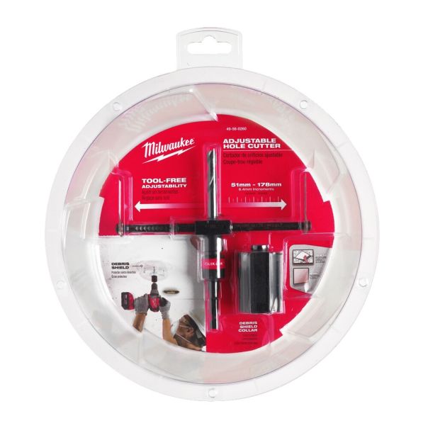 MILWAUKEE Podesivi nož za gips 51-178mm - 49560260