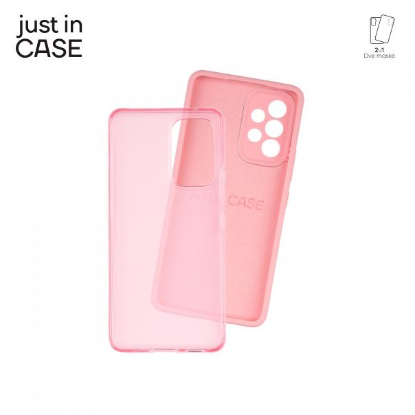 JUST IN CASE 2u1 Extra case MIX paket pink za A53 5G - MIX208PK