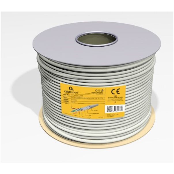 GEMBIRD FPC-6004-L/100 FTP cat.6 Indoor licnasti CCA kotur 100m - 2347-1