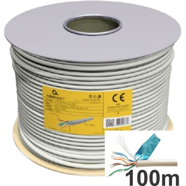 GEMBIRD FPC-5004E-L/100 FTP cat.5E Indoor licnasti CCA kotur 100m - 2345-1