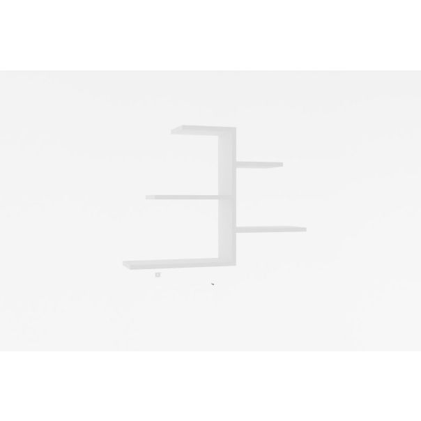 HANAH HOME Zidna polica Gami, bela - 495SSE1115